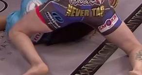 Tonya Evinger defends bantamweight title with rear naked choke win #mma #sports #submission