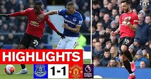 Highlights | Everton 1-1 Manchester United | Premier League 2019/20