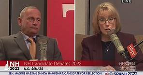 Campaign 2022-New Hampshire U.S. Senate Debate