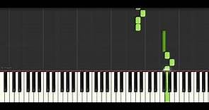 Basia Time And Tide [Easy Piano Tutorial] (Synthesia) Right Hand Only