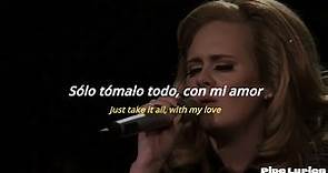 Take It All - Adele | Traducida al Español + Lyrics