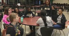 Marian Catholic High School students give back with day of service