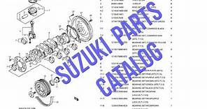 Suzuki Vitara (LY) | PARTS catalog 🚗