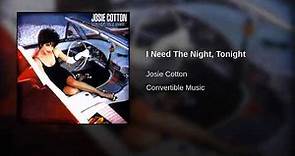 I Need The Night, Tonight / CONVERTIBLE MUSIC · Josie Cotton