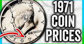 1971 HALF DOLLAR COIN VALUES - KENNEDY COINS TO LOOK FOR THAT ARE RARE!!