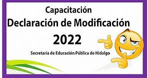 DECLARACION PATRIMONIAL 2022 ESTADO DE HIDALGO
