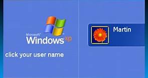 Windows XP Login Evolution (+ Betas)