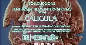 CALIGULA (1979) Teaser Américain 1 S.T.Fr.