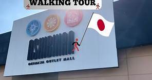 Walking around Ashibinaa Okinawa Outlet Mall in Japan 🇯🇵