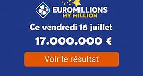 Résultat Euromillions FDJ gratuit ⇒ rapport complet du tirage