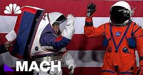 NASA's New Spacesuits Designed To Outperform Those Used In Apollo Program | Mach | NBC News