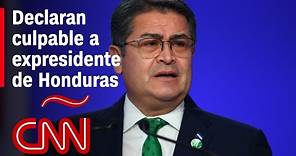 El expresidente de Honduras Juan Orlando Hernández es declarado culpable. Esto es lo que sabemos.