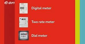 How to read your meter with E.ON