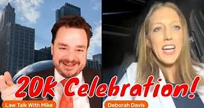 20K Celebration With Deborah Davis!