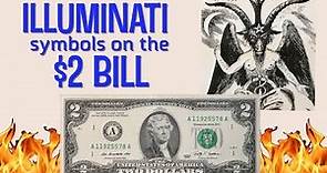 Illuminati symbols on the $2 bill? baphomet and owls rule on this currency.