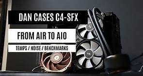 Water cooled DAN Cases C4-SFX Build - AiO Style | Extended Version