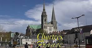 Chartres and Chartres Cathedral, France (FHD)