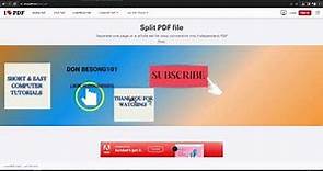 How to Compress a PDF File using 'I love you PDF.