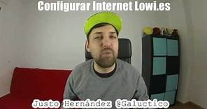 Cómo configurar Internet con Lowi.es