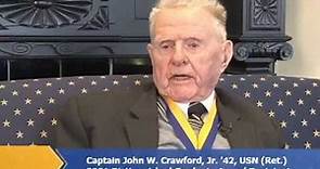 CAPT John W. Crawford, Jr. '42, USN (Ret.) Shares a WWII Sea Story