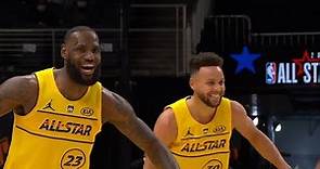NBA 2021 全明星賽 上半場 『Lebron隊 很歡樂 平常看不到的攻擊模式一次看夠』