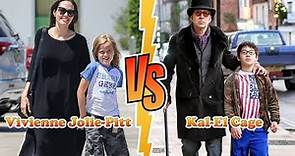 Vivienne Jolie Pitt VS Kal-El Cage (Nicolas Cage's Son) Transformation ★ From 00 To Now