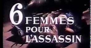 6 femmes pour l'assassin (1964) Bande annonce française