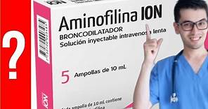AMINOFILINA: para que sirve la Aminofilina | Y MAS!! 💊 Disnea, asma, bronquitis crónica, enfisema