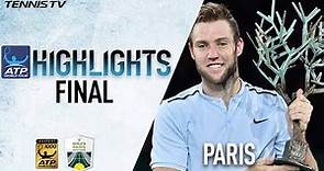 Highlights: Sock Wins 1st Masters 1000 Title In Paris 2017