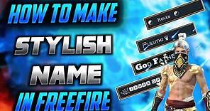 How to create stylish name in freefire | freefire stylish name எப்படி வைப்பது | dk gaming 10