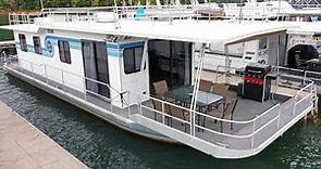 1987 Jamestowner 14 x 53 Aluminum Hull Houseboat For Sale on Norris Lake TN - SOLD!