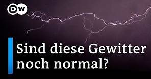 Woher kommen die derzeitigen Stürme und Wassermassen in Deutschland? | DW Nachrichten