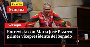 Entrevista con María José Pizarro, primer vicepresidente del Senado | Vicky en Semana