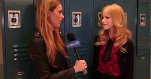 Halston Sage On Set "How to Rock" Interview
