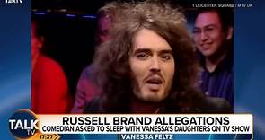 Vanessa Feltz shares clip of Russell Brand asking to sleep with her and her daughters