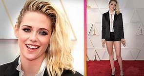 Kristen Stewart Wears SHORTS to 2022 Oscars! (Fashion Cam)