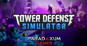 Tower Defense Simulator Trailer [BLOXY WINNER 2020]
