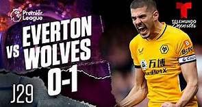Highlights & Goals | Everton vs. Wolverhampton 0-1 | Premier League | Telemundo Deportes