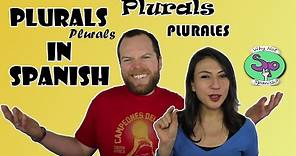 3 Ways of Making Plurals in Spanish. Plurales en español. || Lección 3