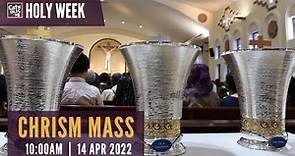 Chrism Mass 2022 – Catholic Mass Today Live Online