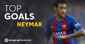 TOP 10 GOALS LaLiga Neymar Jr