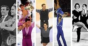 Canadian pairs world champions, past and present