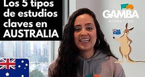 Los 5 tipos de estudios que puedes estudiar en Australia (con Juana Gómez)