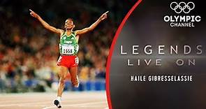 The Story of Ethiopian Athletics Star Haile Gebrselassie | Legends Live On
