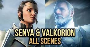SWTOR Knights of The Fallen Empire - Senya & Valkorion (all scenes)