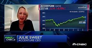 Accenture CEO Julie Sweet on $3 billion cloud investment