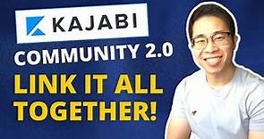 Kajabi Community 2.0 - How to Link Everything Together! (Day 24)