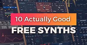 10 EPIC Free Synth Plugins You Need for Sound Design 🎹