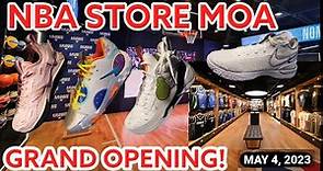 NBA STORE SM MOA (Mall of Asia) Grand Opening Complete Experience! | May 4, 2023