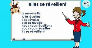 Le Verbe Se Réveiller au Présent - To Wake Up Present Tense - French Conjugation